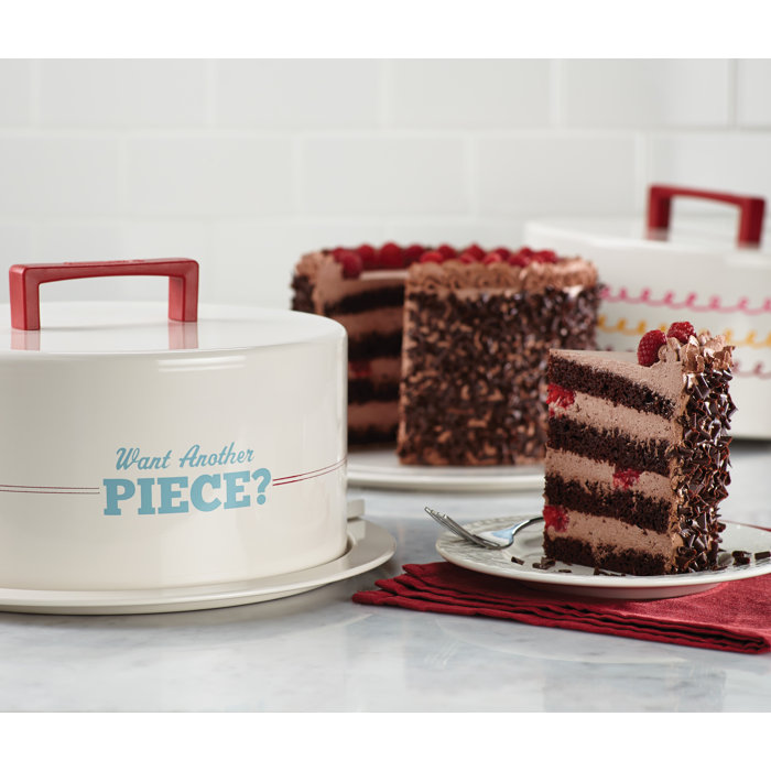 Cake Boss Metal Cake Carrier Tin Wayfair